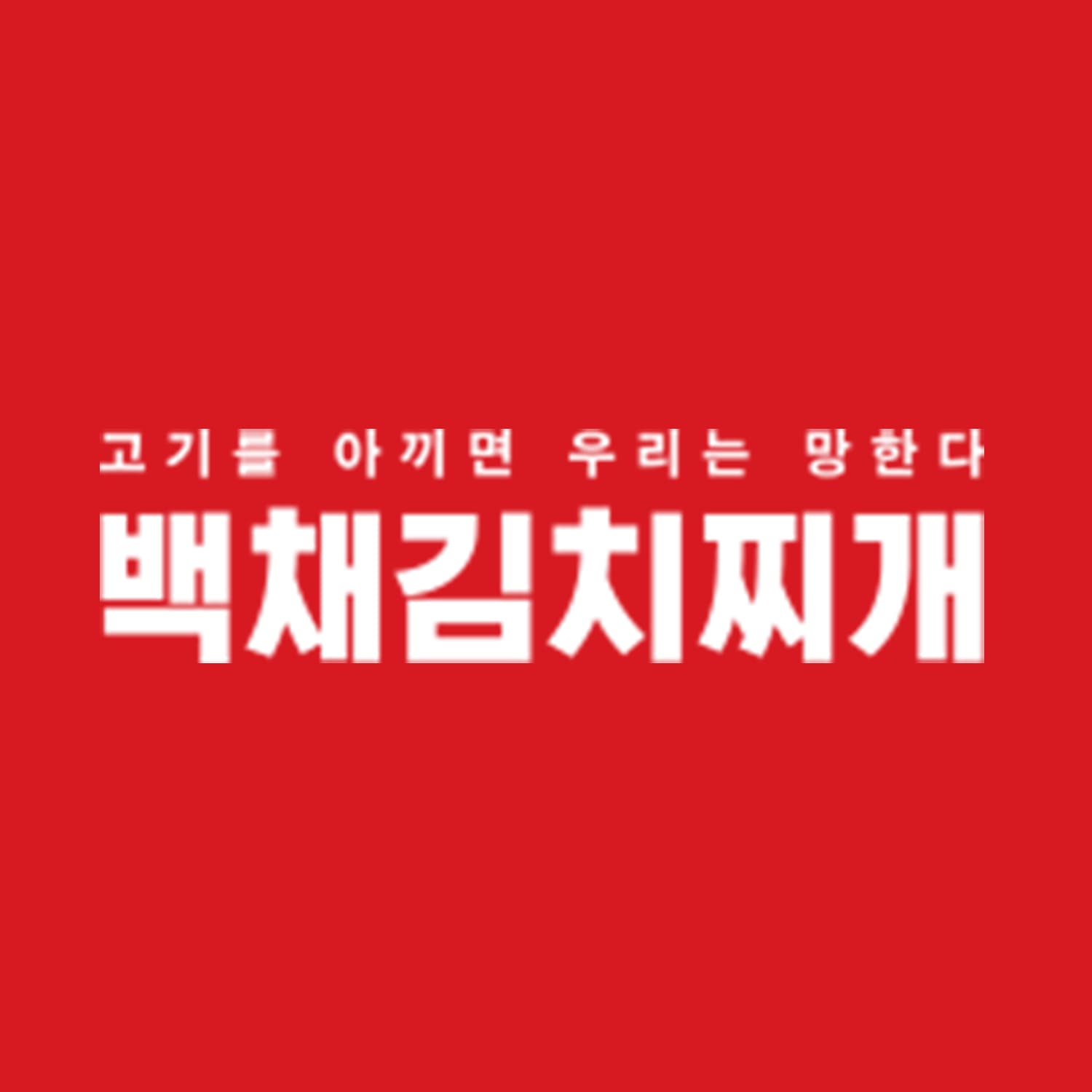 백채김치찌개