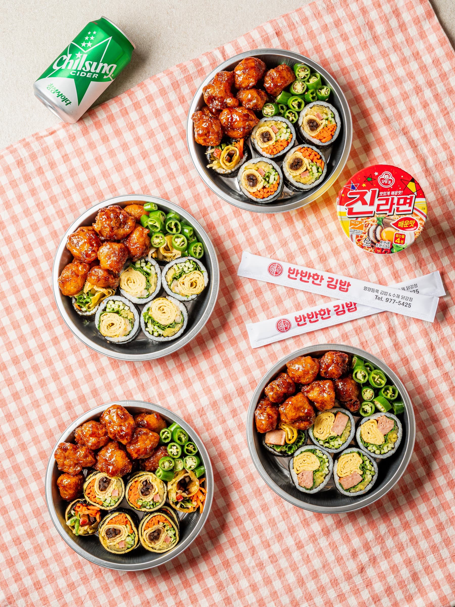 반반한김밥 포스터촬영 - 소몽스튜디오