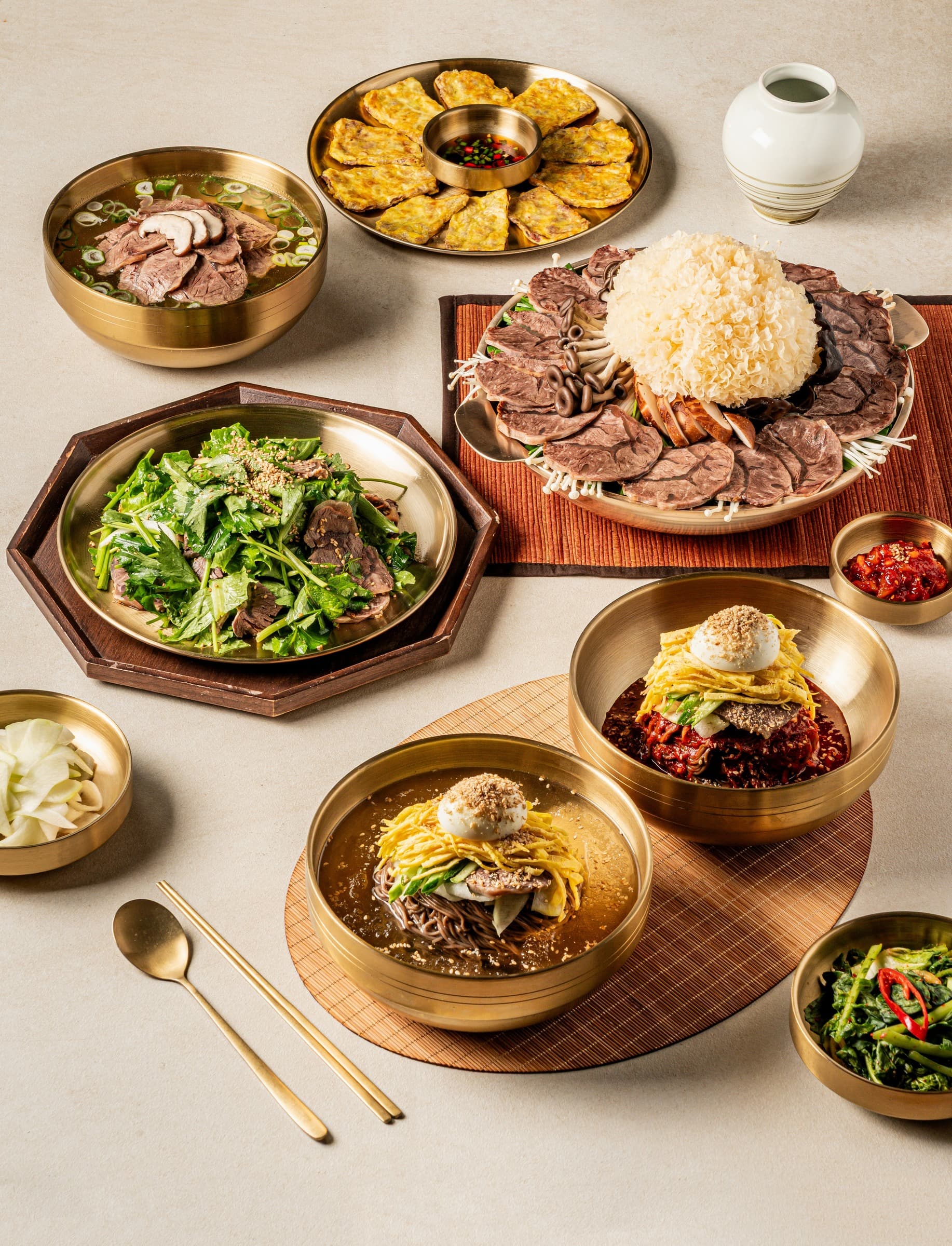 대전면옥 음식점 포스터 사진 - 마무리 컷