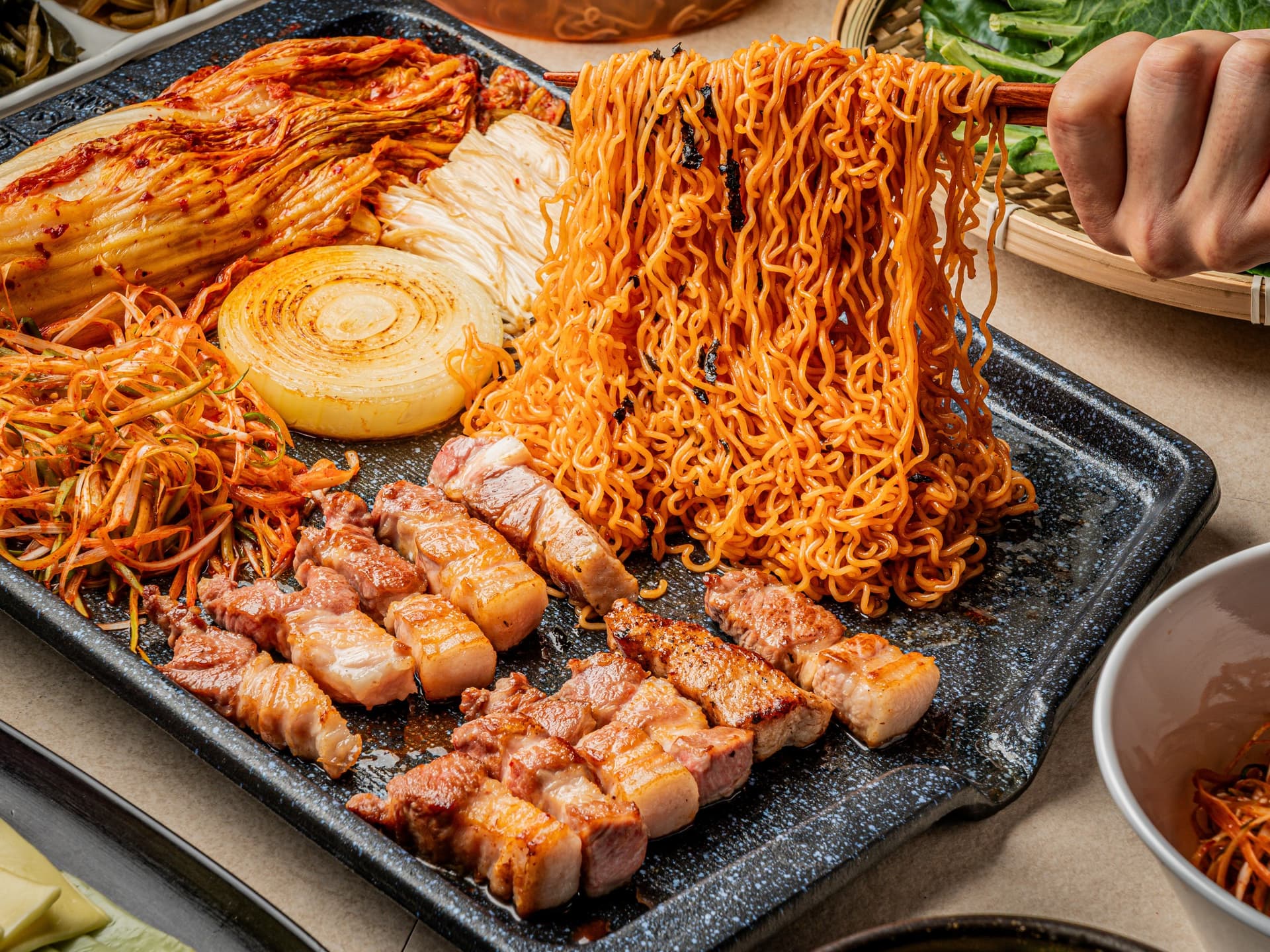 산왕돼지집 배달음식촬영 - 소몽스튜디오