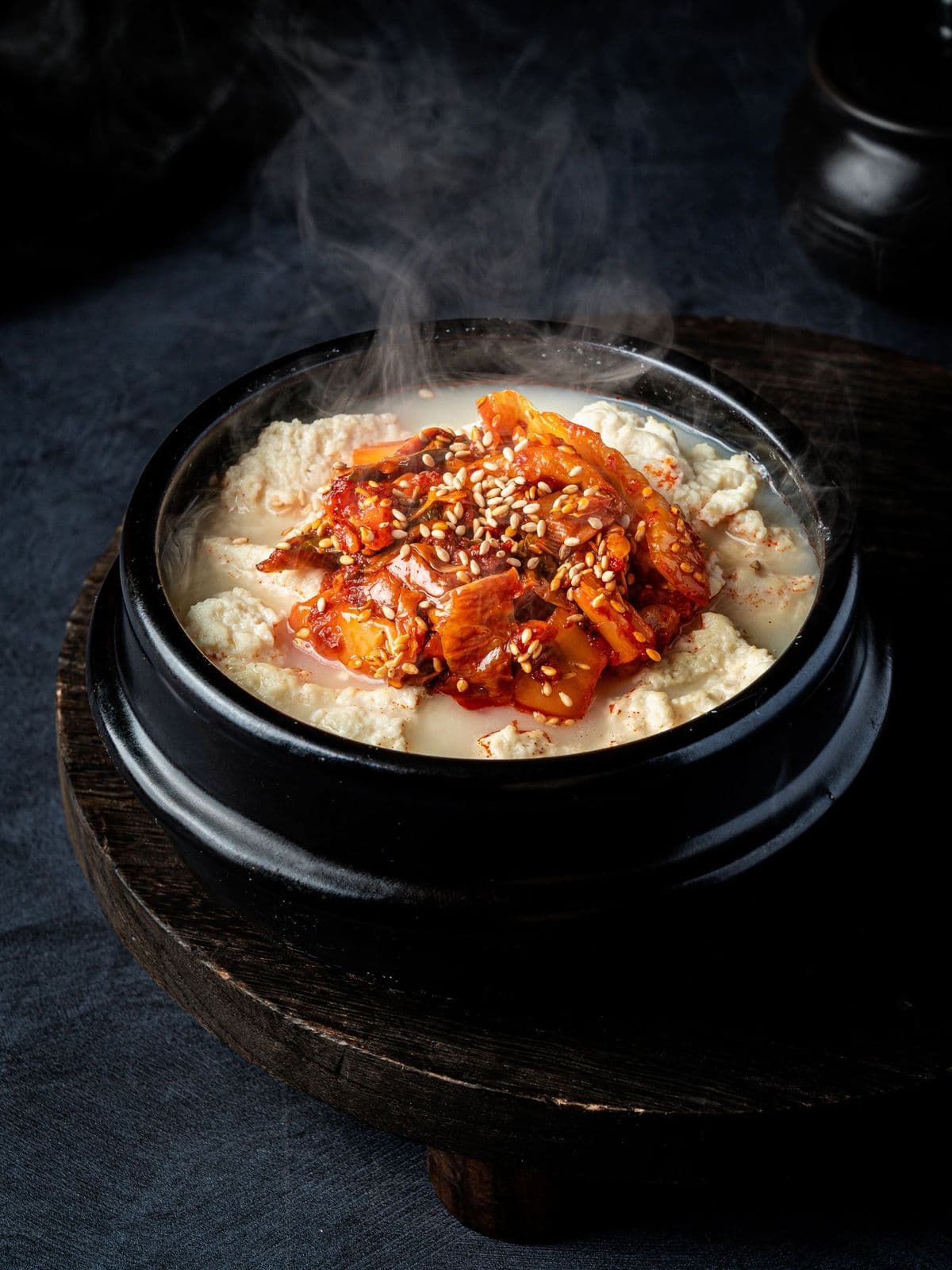 두부공방 음식점 포스터 사진 - 탑뷰 컷