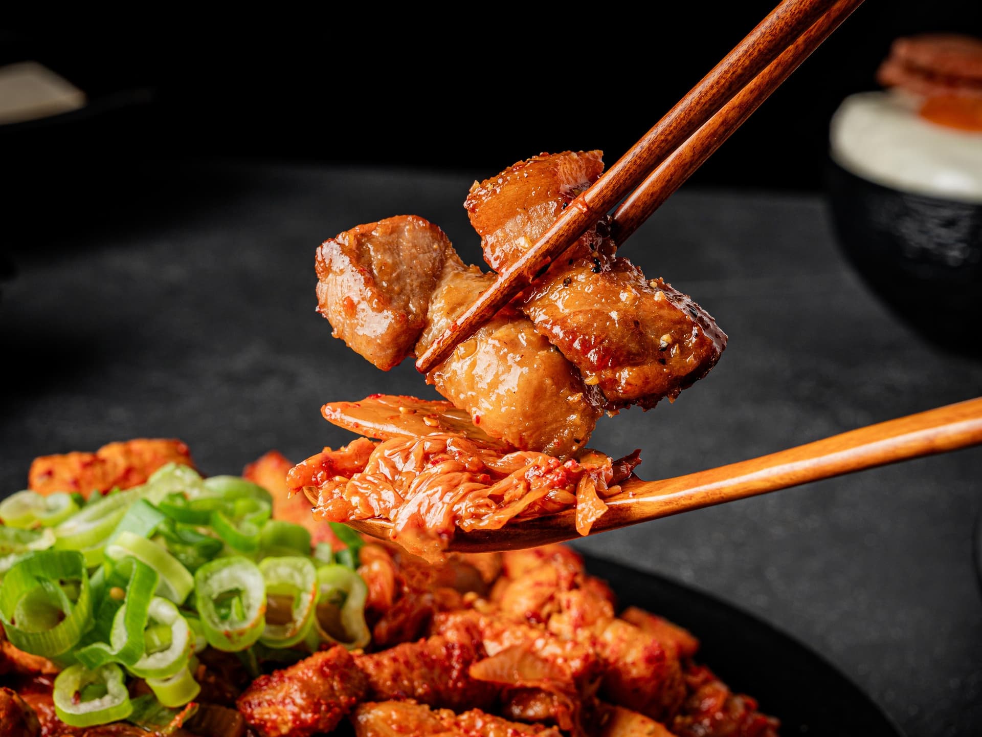 최고집 김치삼겹구이 배달음식촬영 - 소몽스튜디오