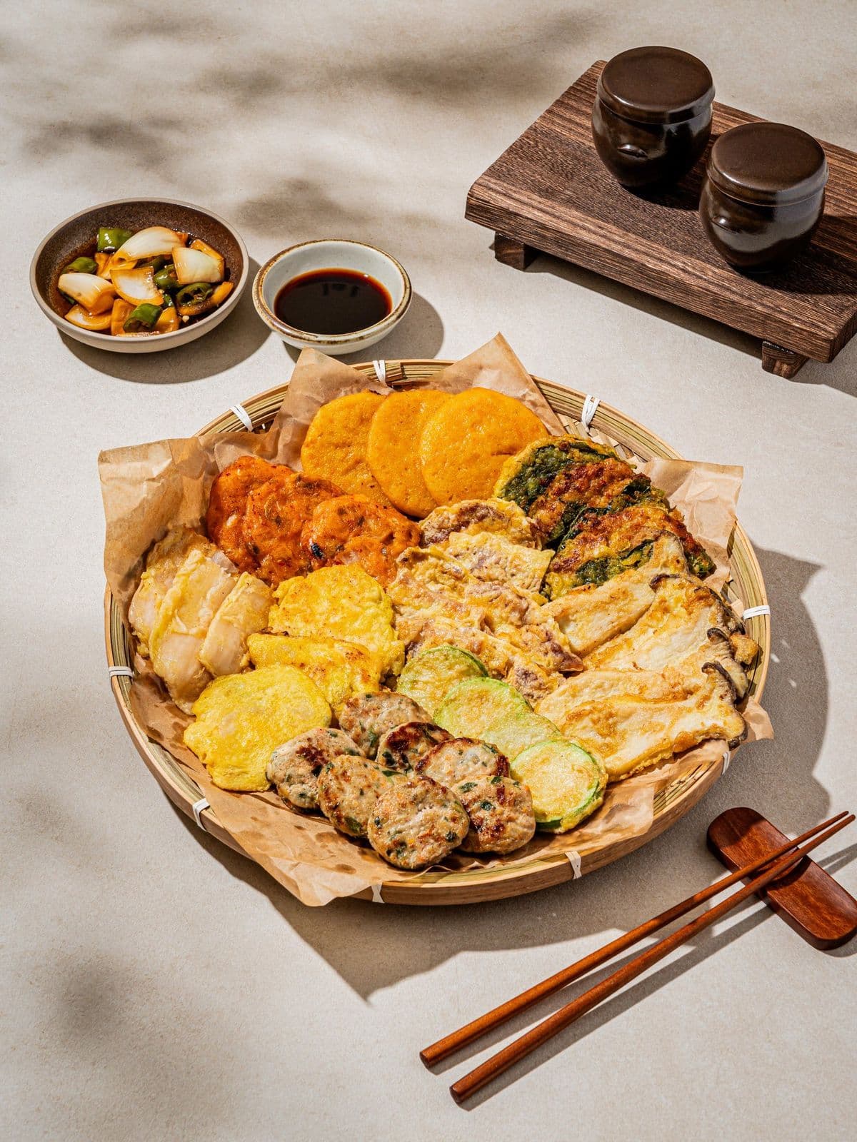백딤채 음식점 포스터 사진 - 스마트폰
