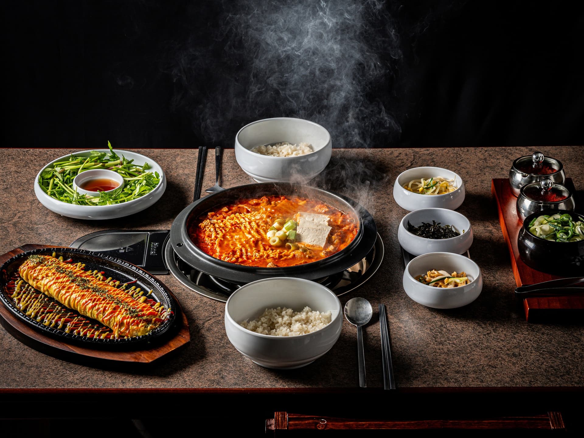 백채김치찌개 플레이스촬영 - 소몽스튜디오