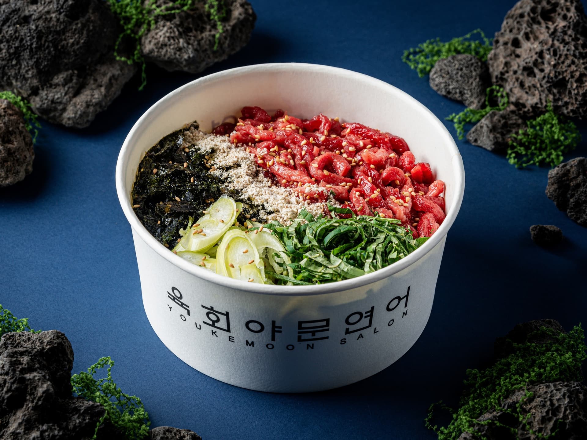 육회야문연어 배달음식촬영 - 소몽스튜디오