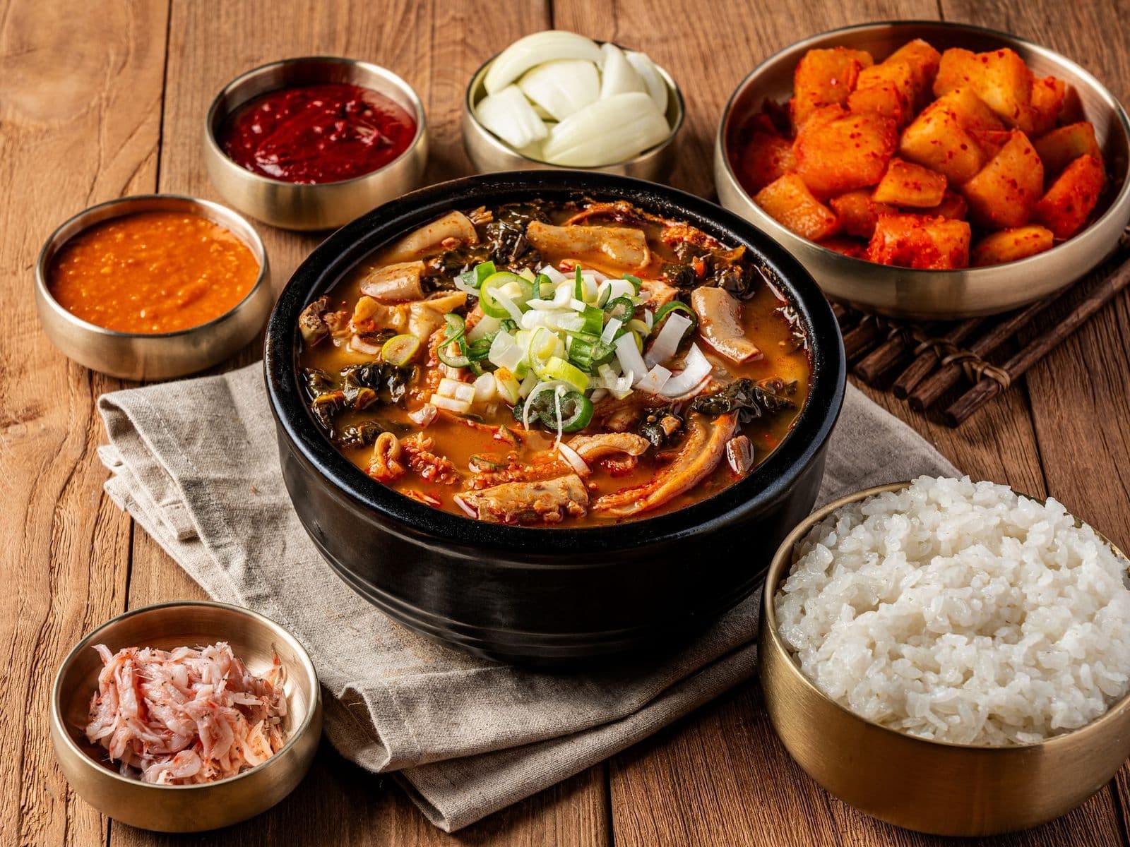 국밥 배달 브랜드 배달음식사진 - 사이드 메뉴 컷