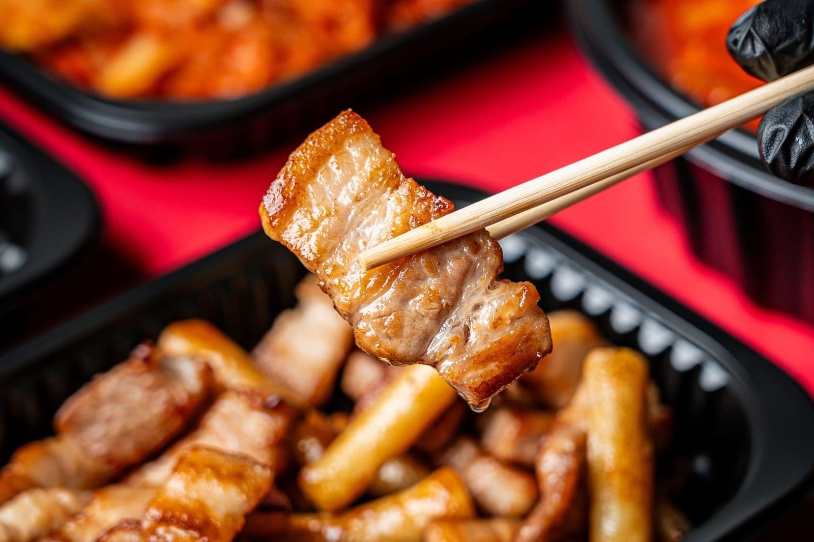 숙성삼겹 듀담 배달음식사진 - 디테일 컷