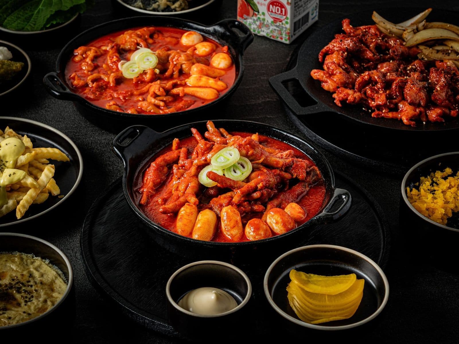 닭발 브랜드 배달음식사진 - 사이드
