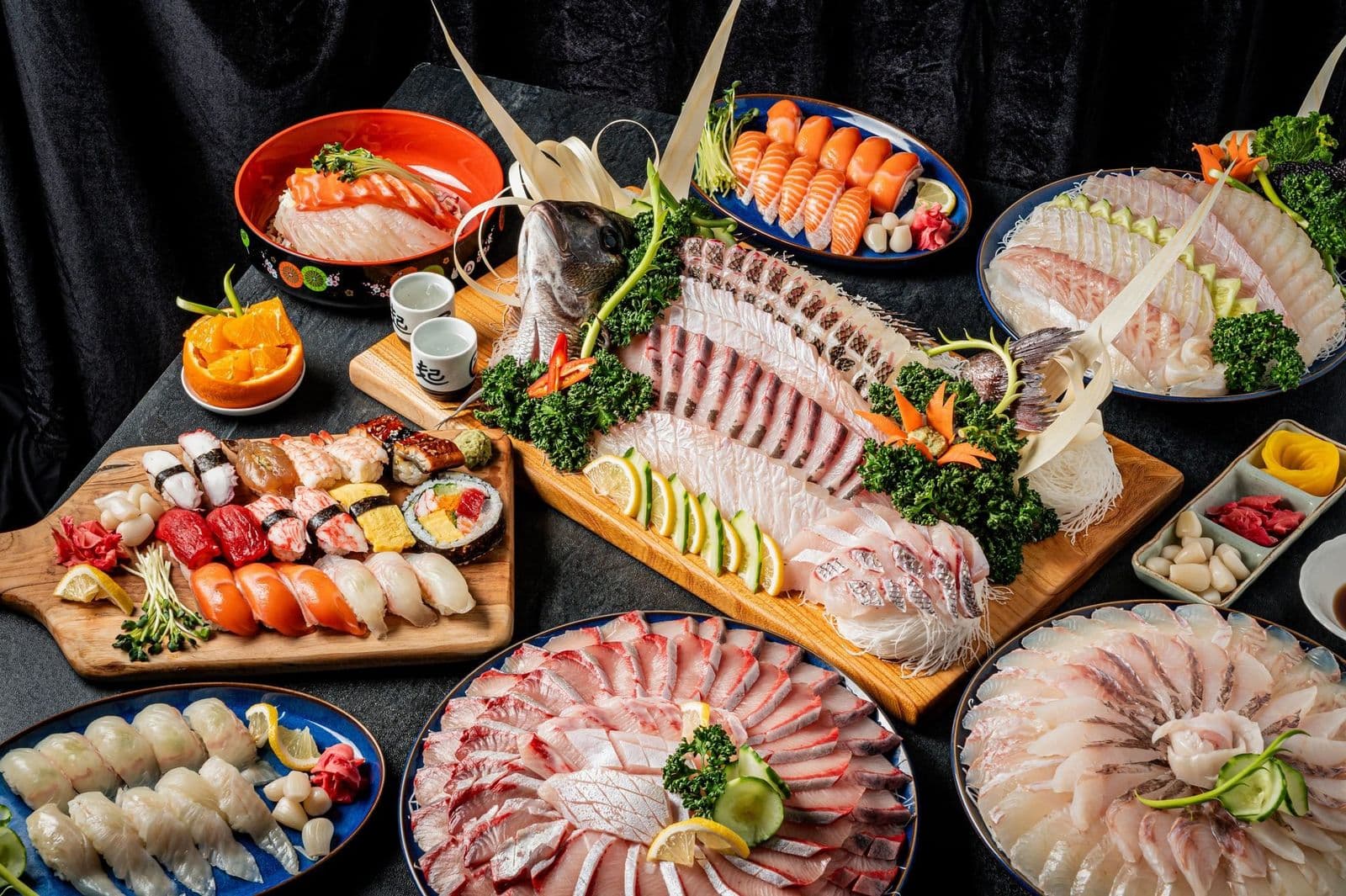 회 배달브랜드 배달음식사진 - 마무리 컷 (한상 차림 컷)