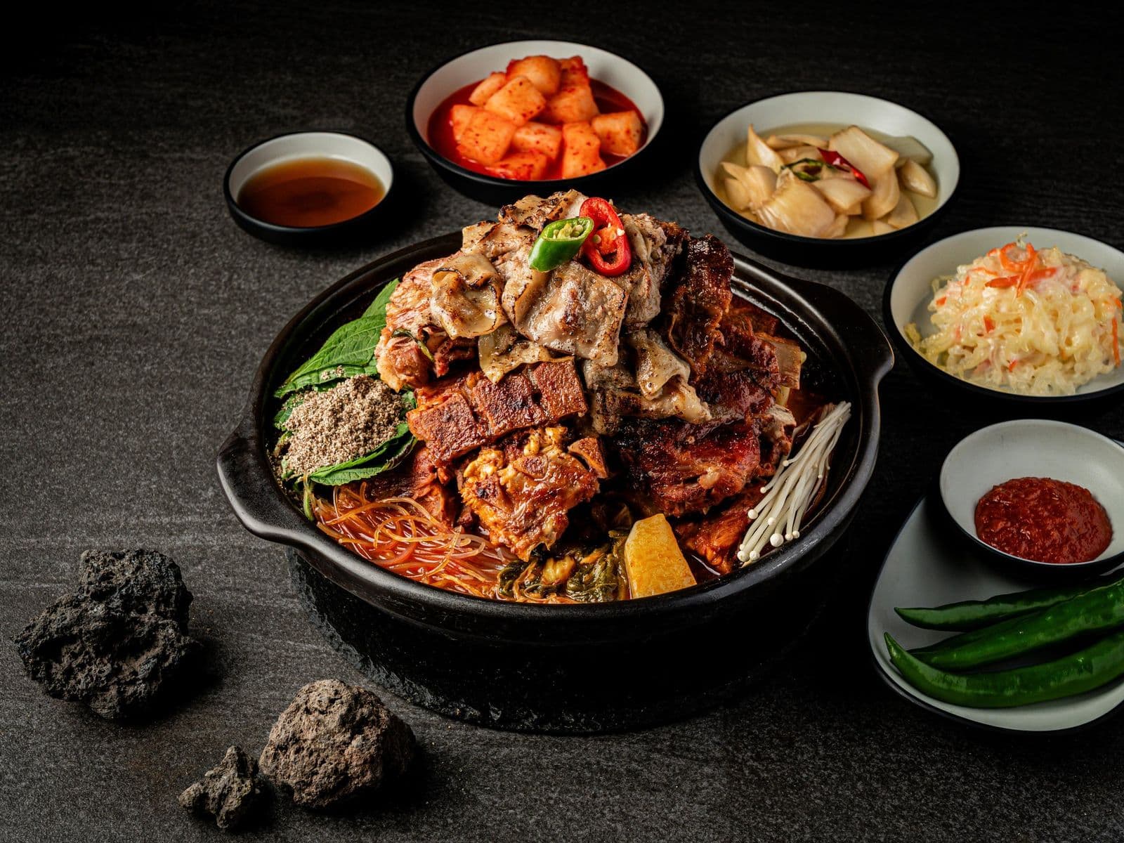 연암뼈구이 메뉴사진 - 탑뷰 컷