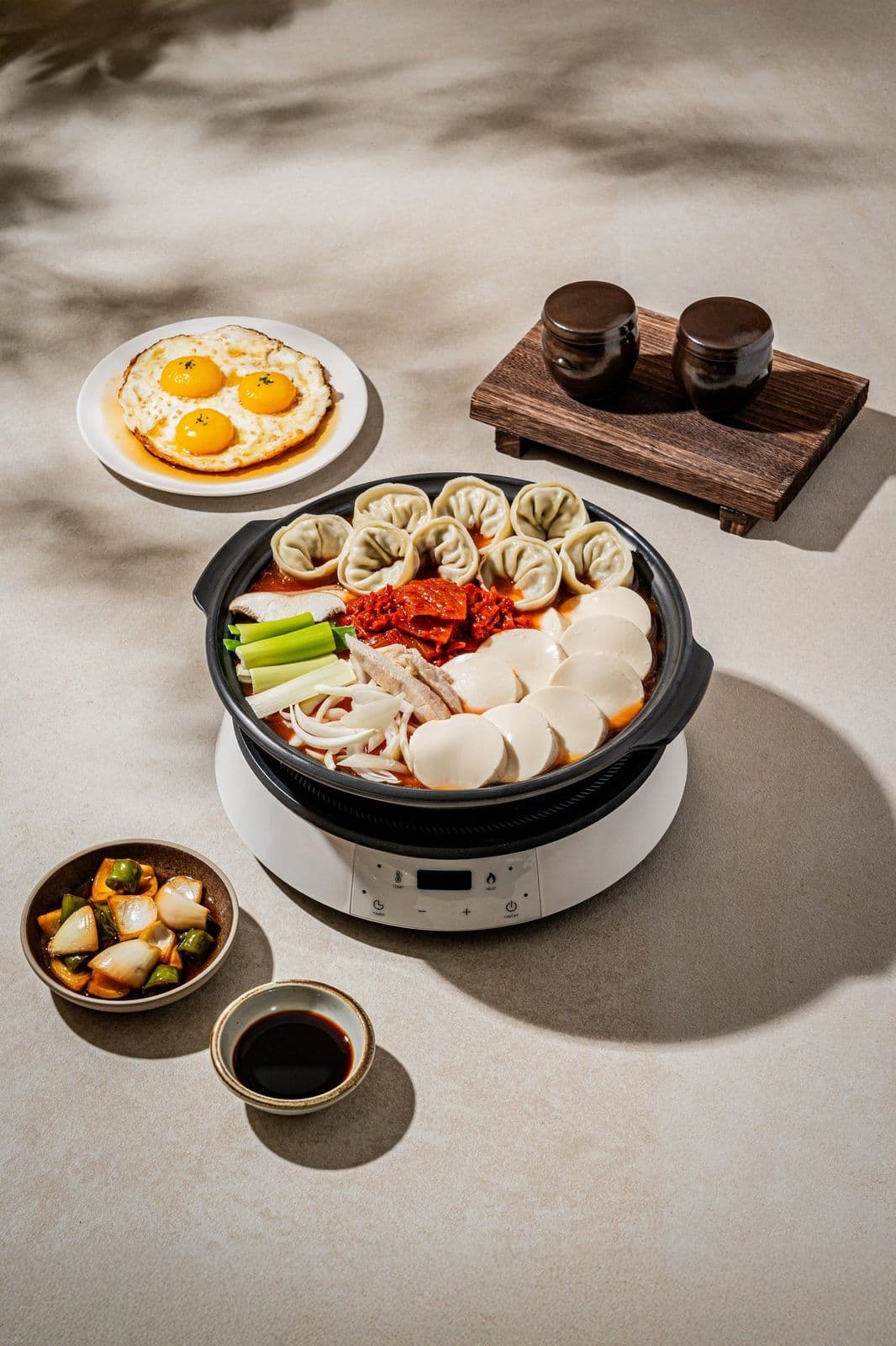 백딤채 음식점 포스터 사진 - 메뉴 컷