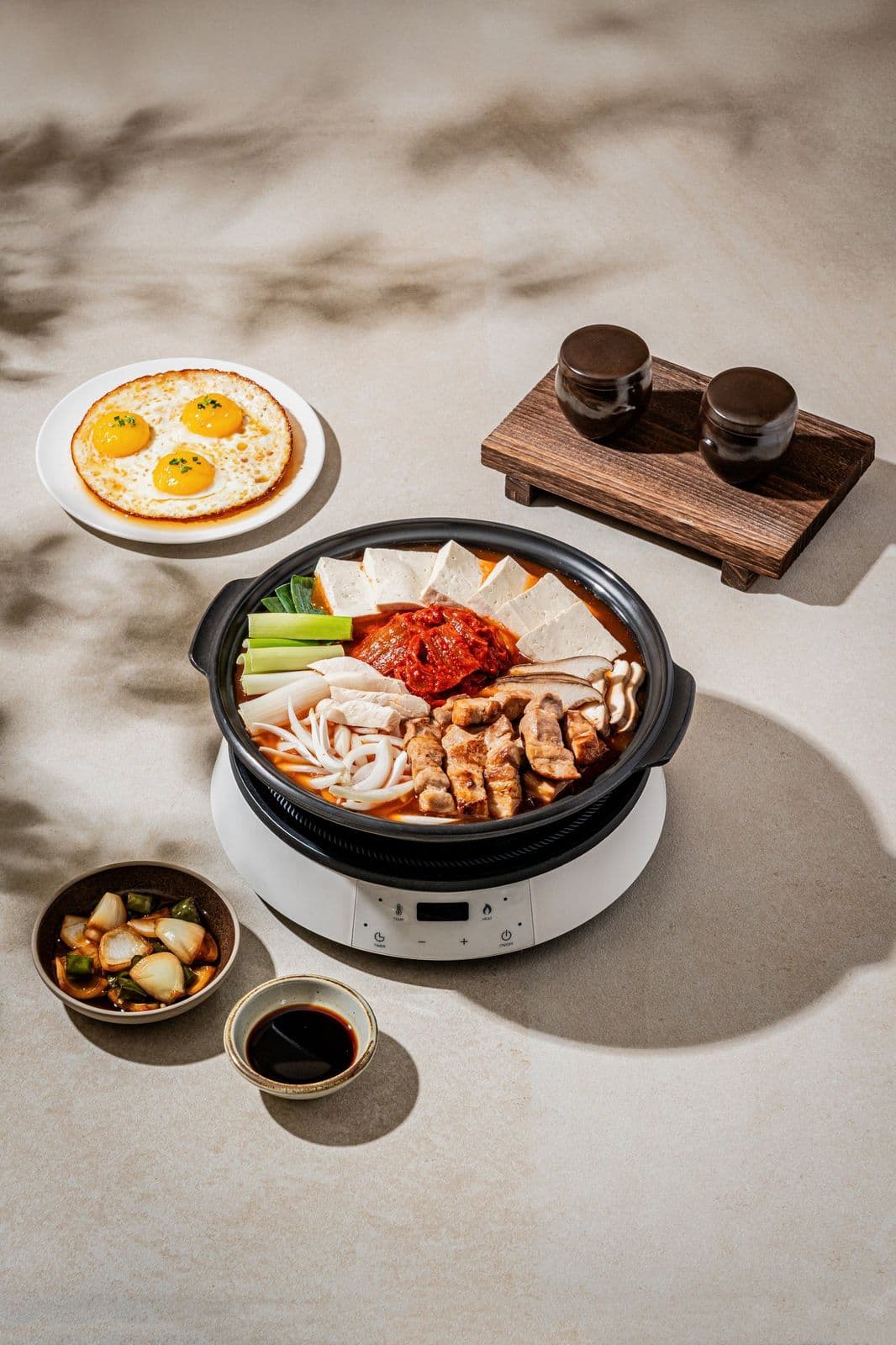 백딤채 음식점 포스터 사진 - 포스터용 디테일 (메뉴 컷)