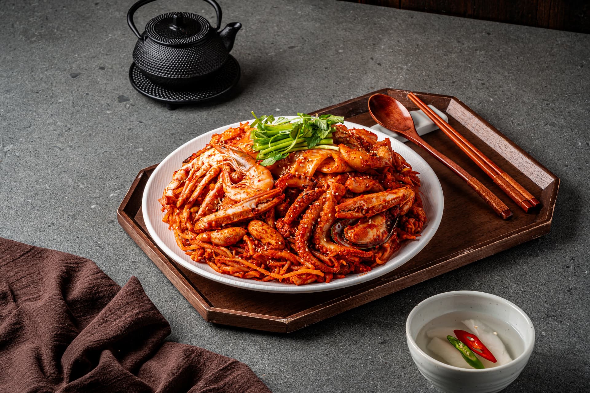 싸다아구찜탕 배달음식촬영 - 소몽스튜디오