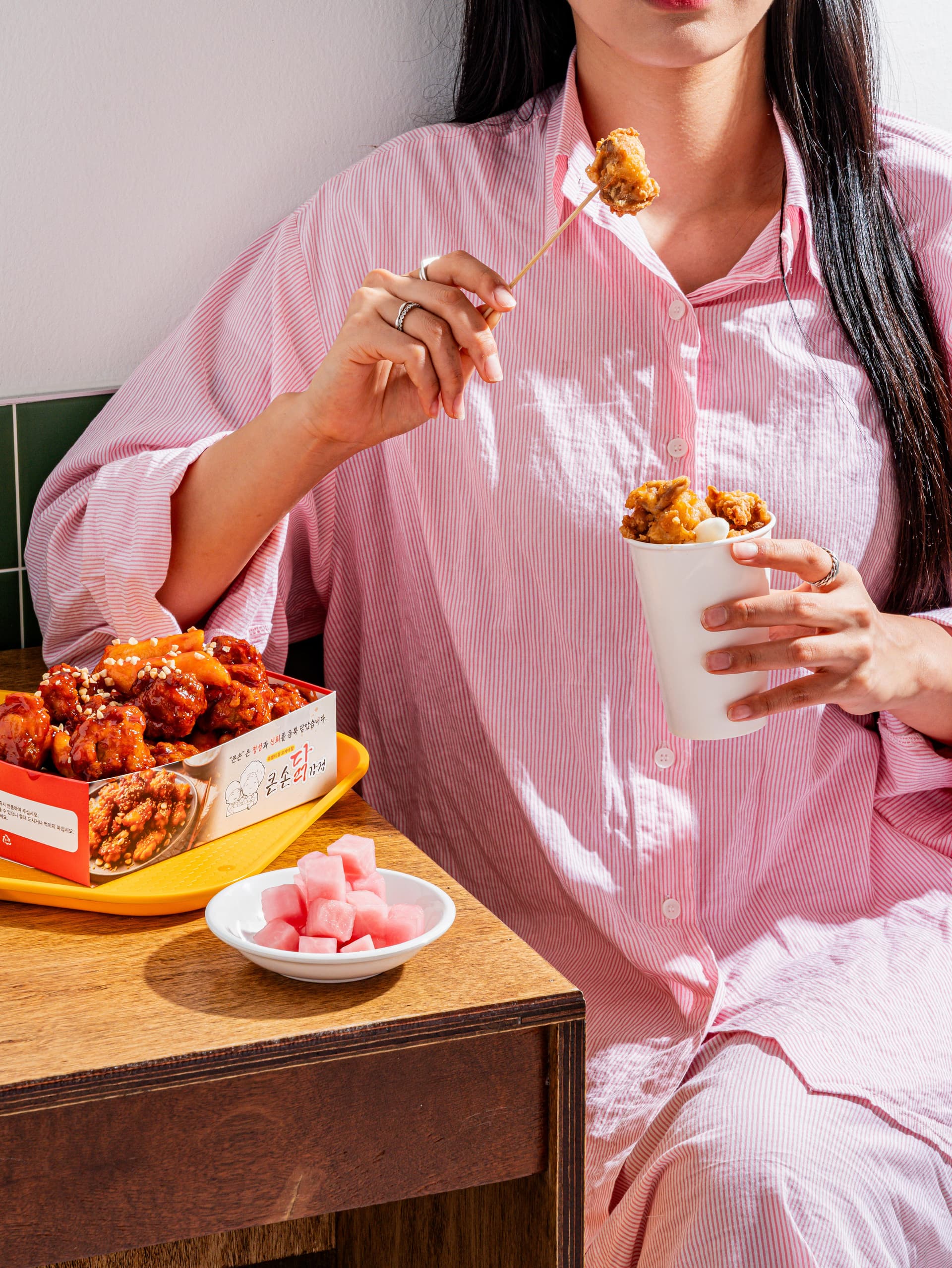 큰손닭강정 신메뉴 배달음식촬영 - 소몽스튜디오
