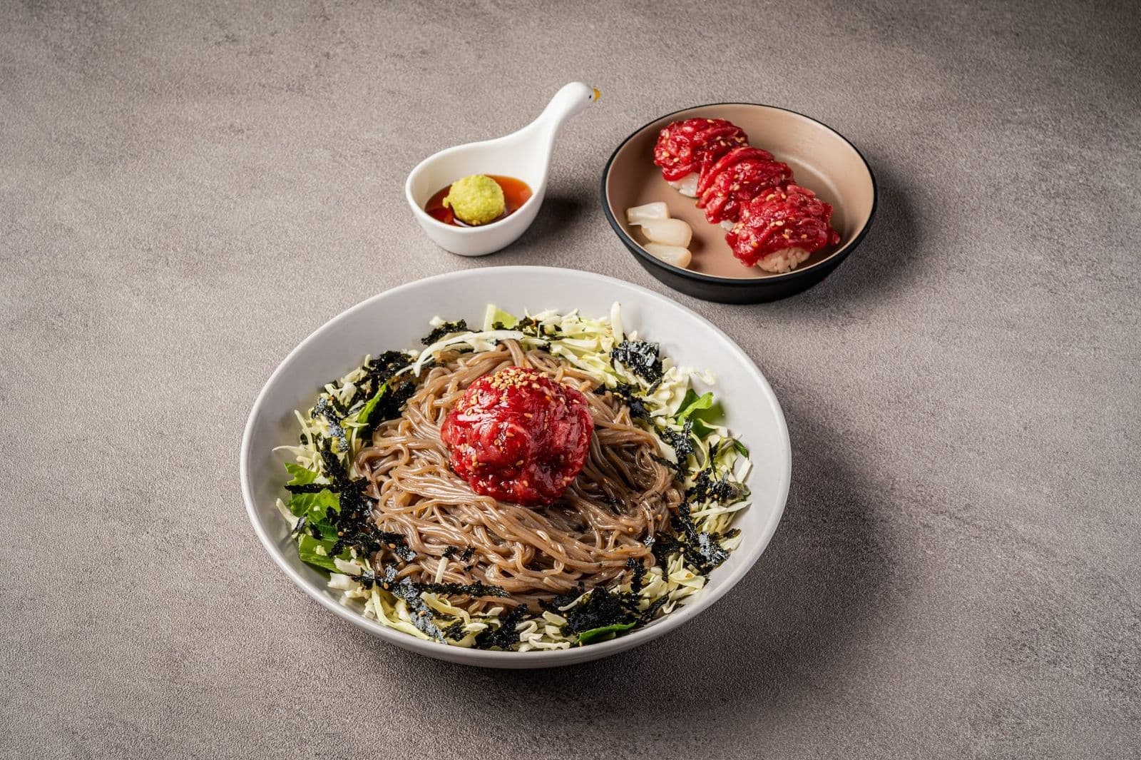 맘쓰육회연어 배달음식사진촬영 - 소몽스튜디오