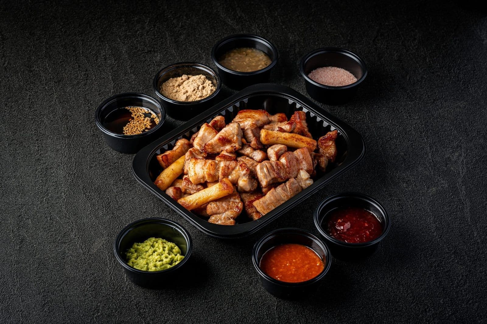 숙성삼겹 듀담 배달음식사진촬영 - 소몽스튜디오