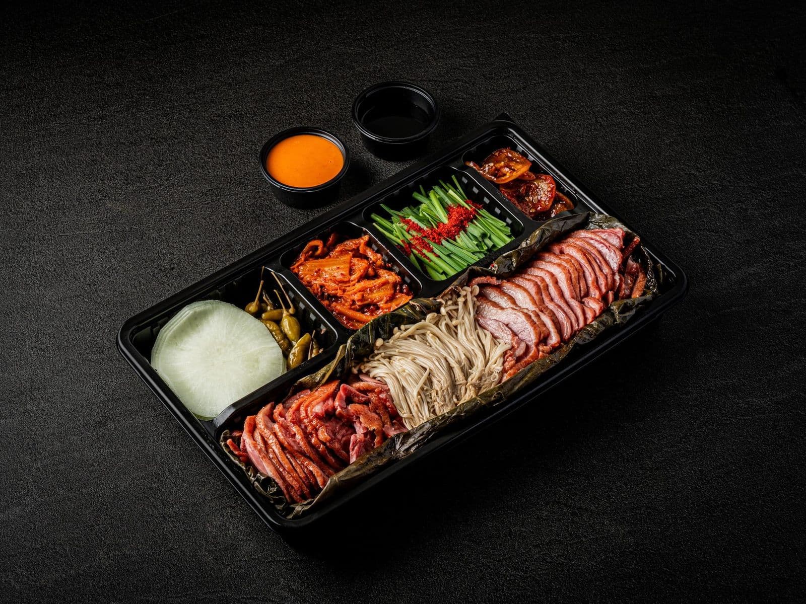 오리 샵인샵 브랜드 배달음식사진촬영 - 소몽스튜디오