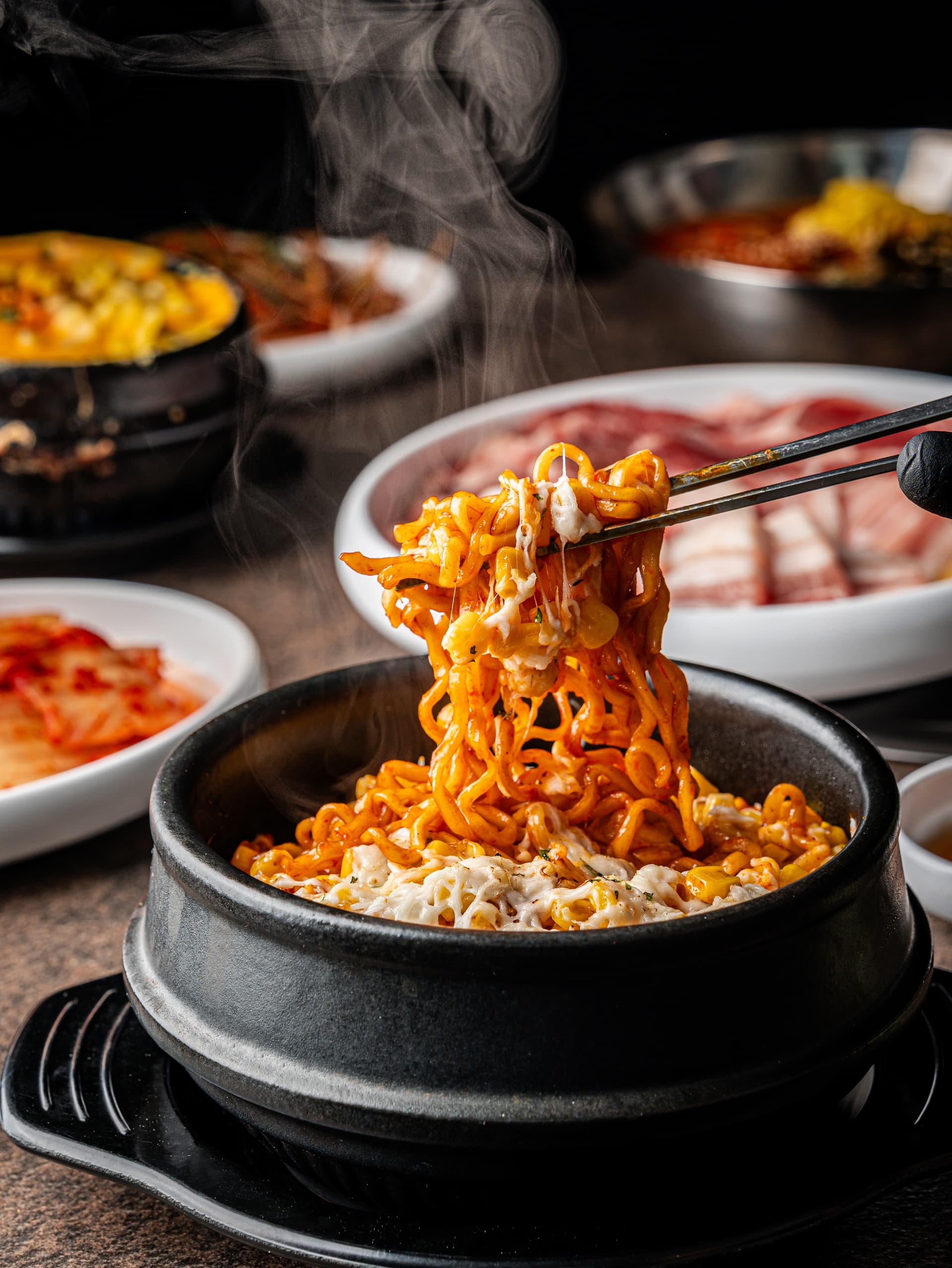 백채김치찌개 메뉴촬영 - 소몽스튜디오