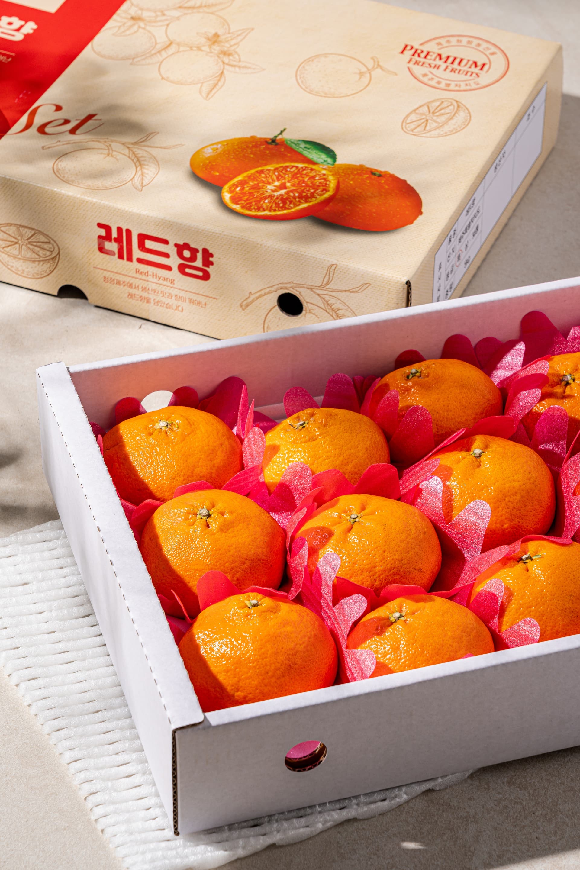 부자귤 레드향 메뉴촬영 - 소몽스튜디오