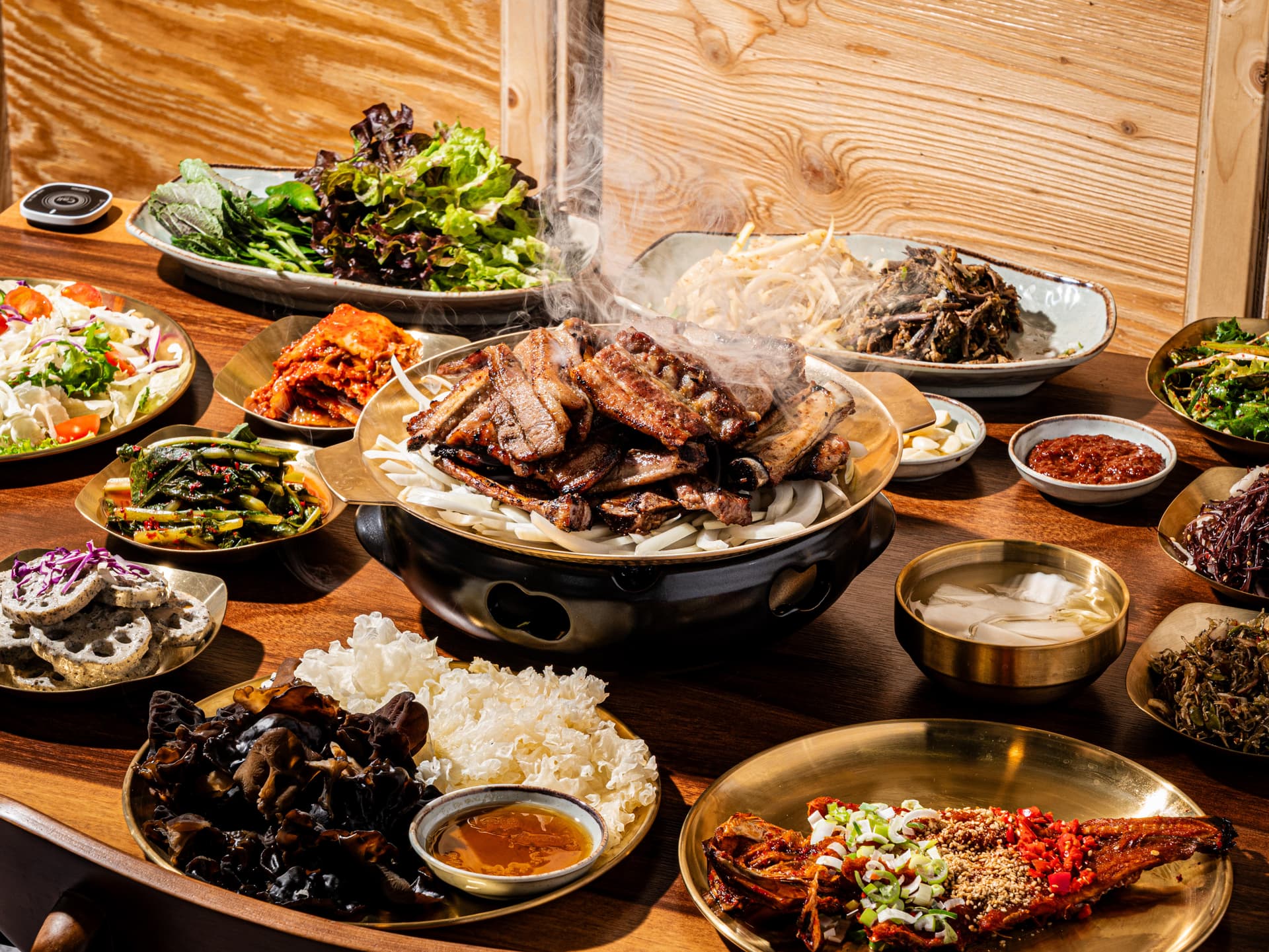 엉터리네숯불돼지갈비 메뉴촬영 - 소몽스튜디오