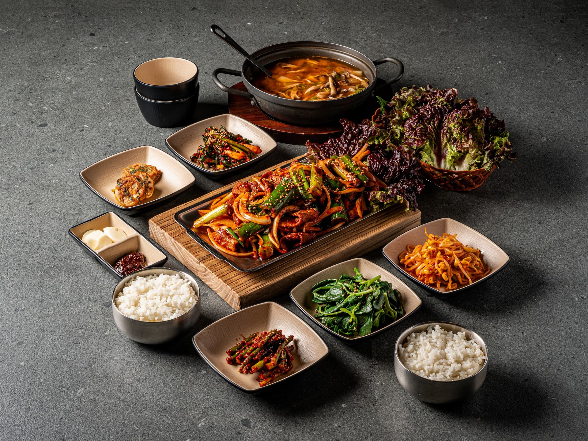 한지붕 갈비 메뉴촬영 - 소몽스튜디오
