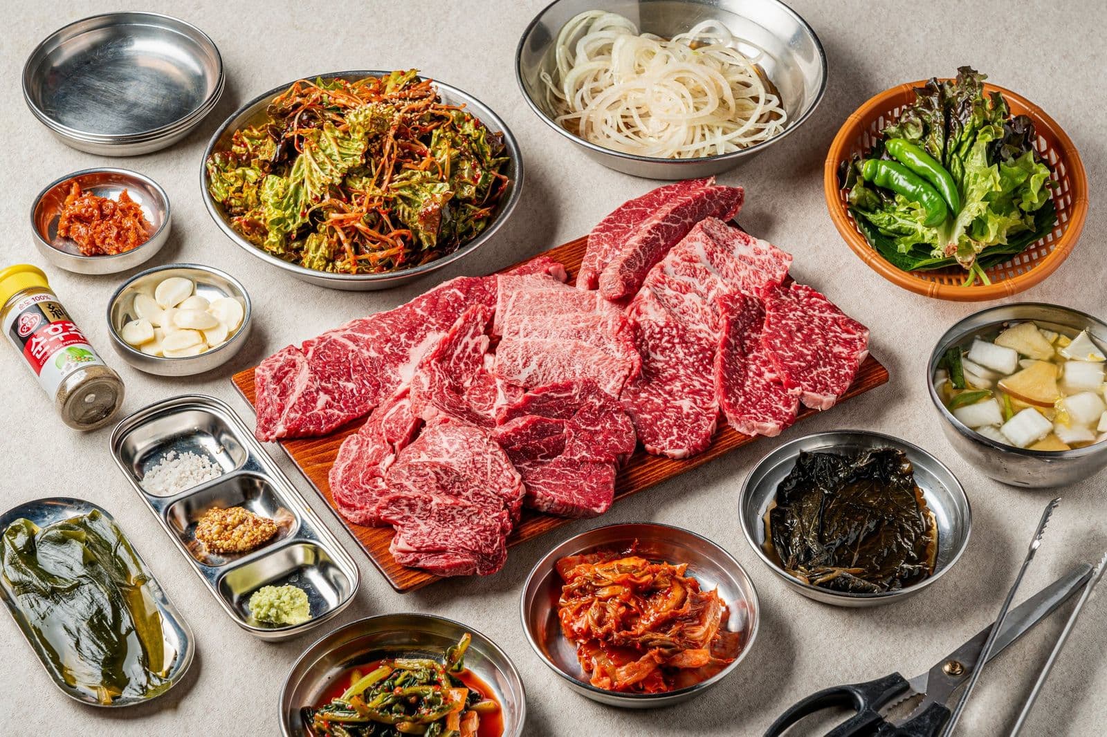 십년한우실비집 메뉴사진촬영 - 소몽스튜디오