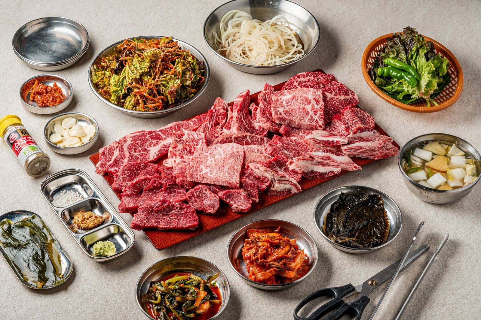 십년한우실비집 메뉴사진촬영 - 소몽스튜디오