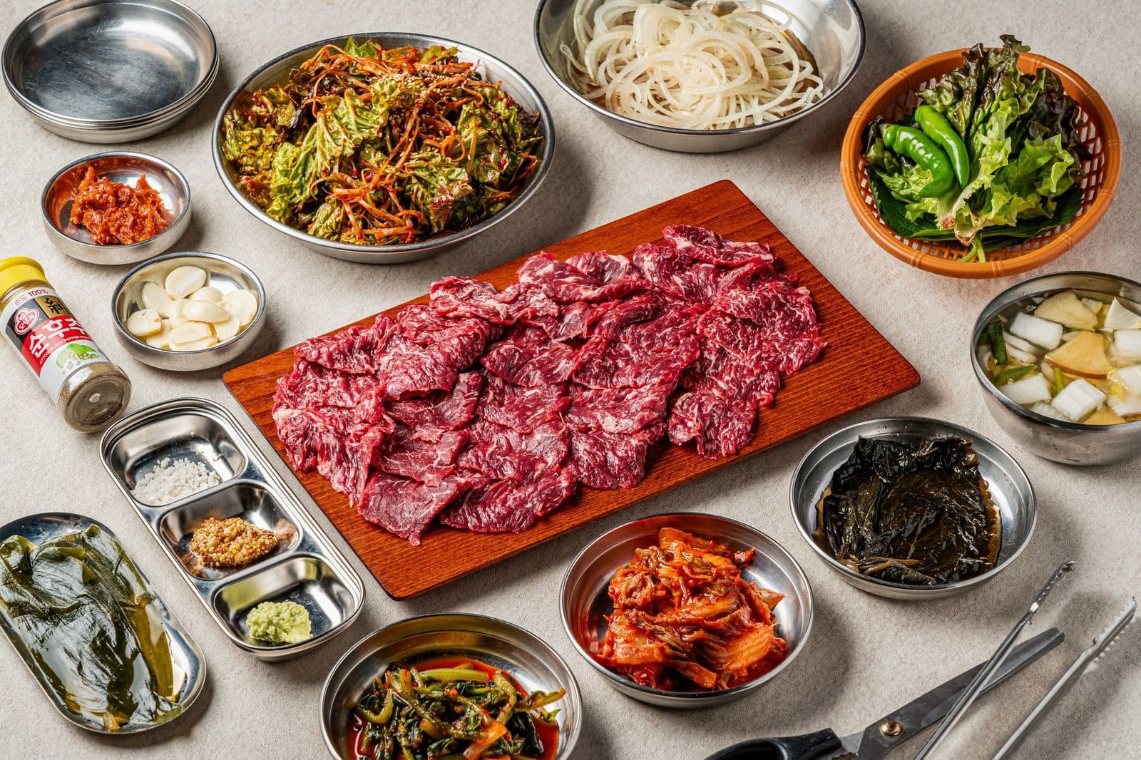 십년한우실비집 메뉴사진촬영 - 소몽스튜디오