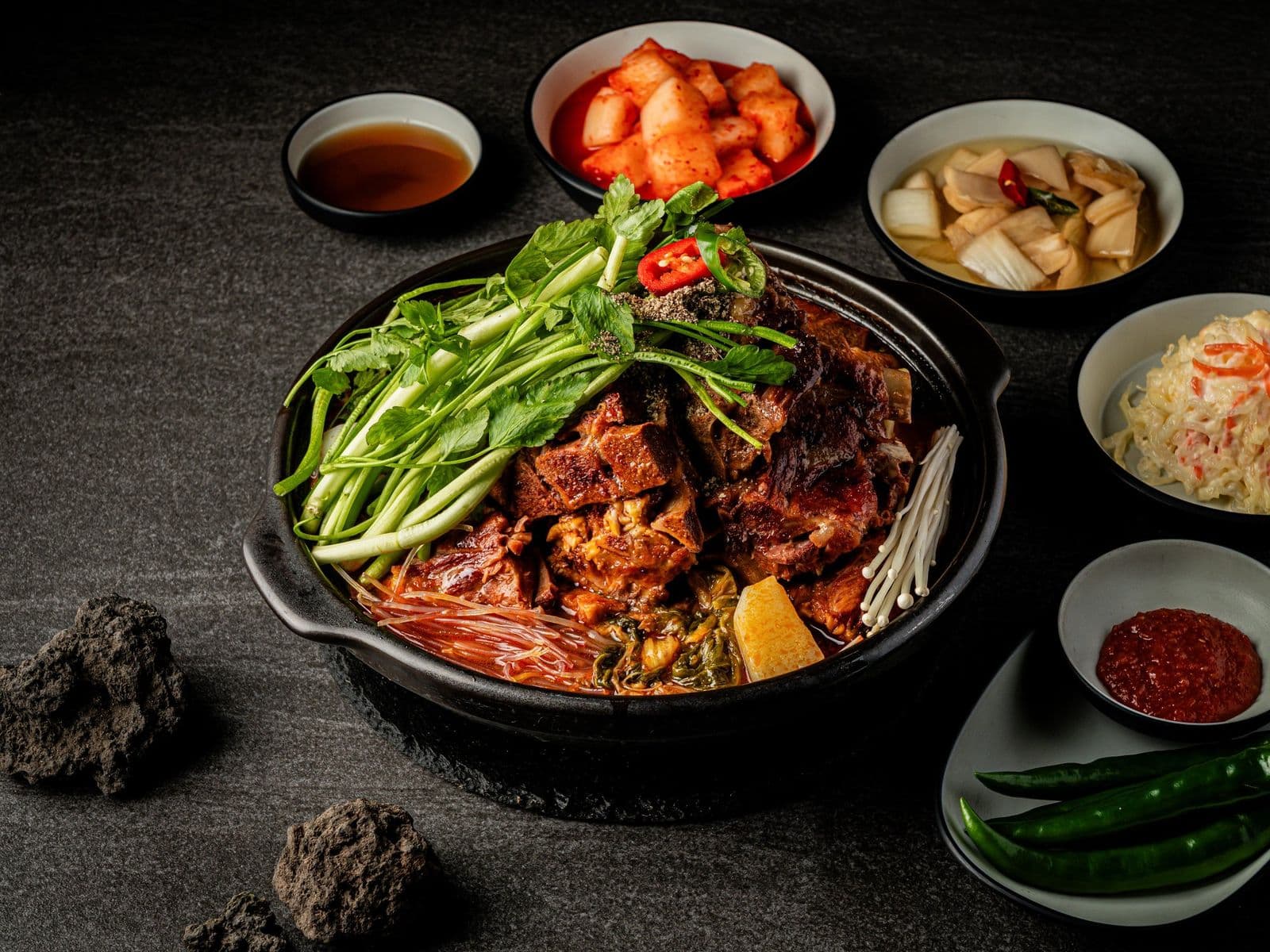 연암뼈구이 메뉴사진촬영 - 소몽스튜디오