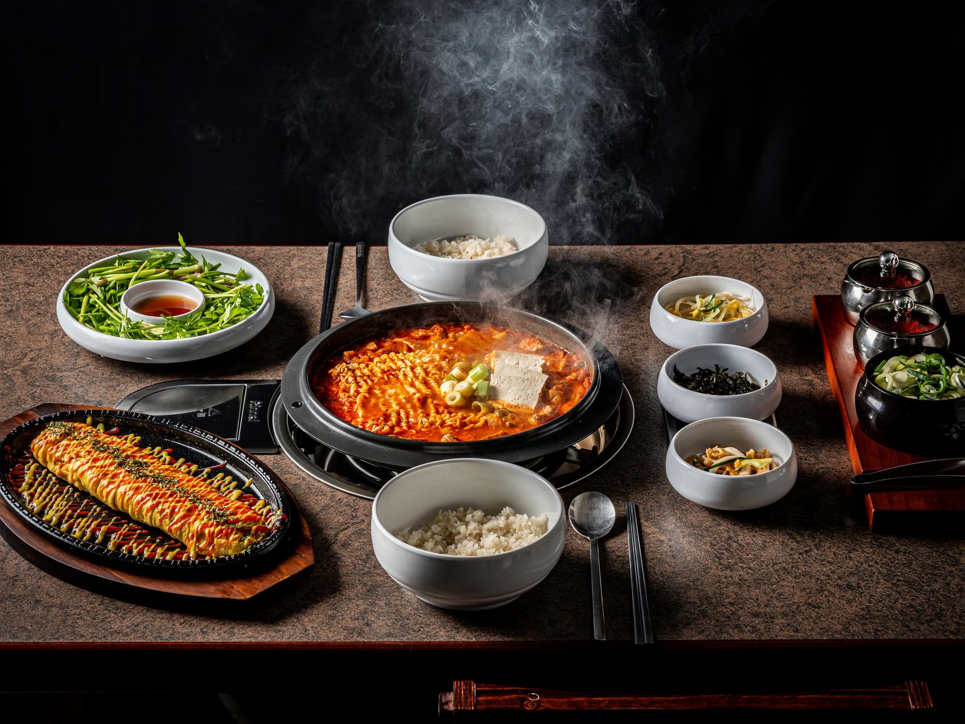 백채김치찌개 플레이스촬영 - 소몽스튜디오