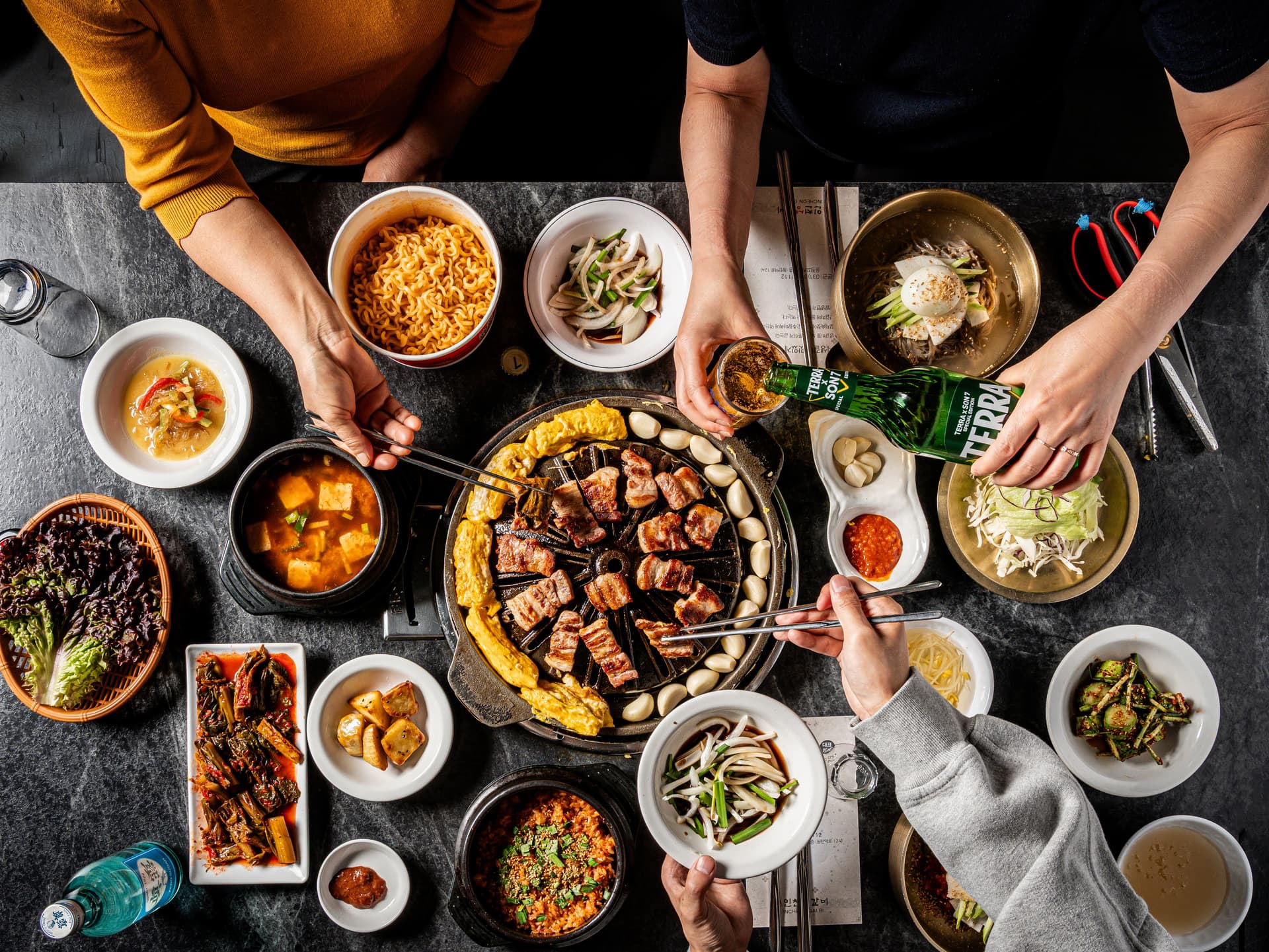 인천생갈비 플레이스촬영 - 소몽스튜디오