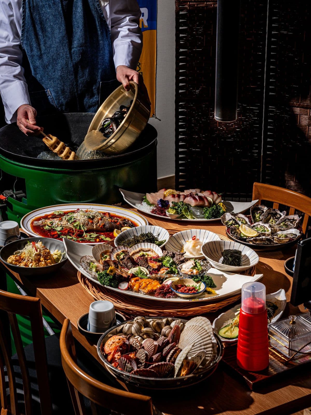 봄설 수산 플레이스사진촬영 - 소몽스튜디오