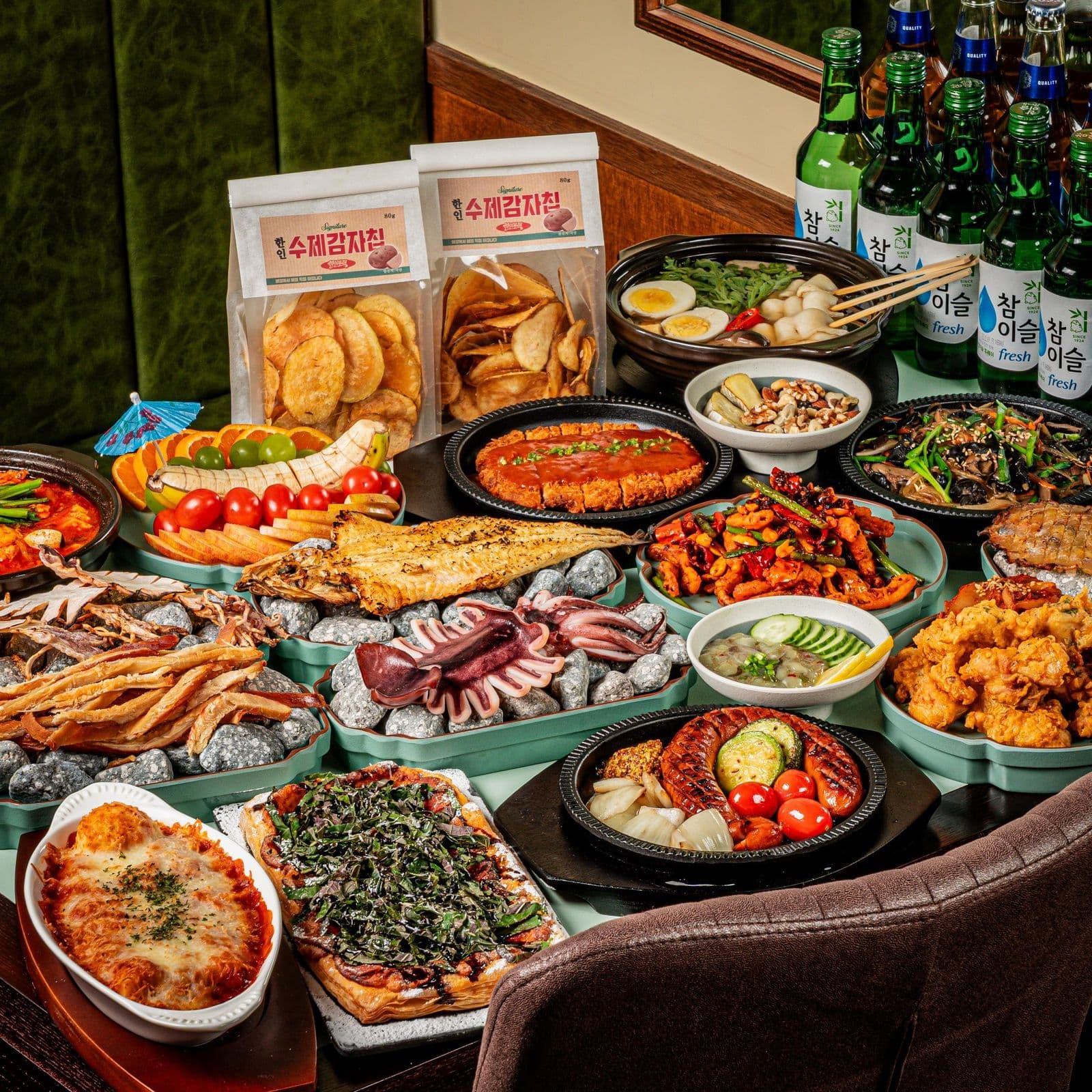 한인쏘맥 플레이스사진촬영 - 소몽스튜디오