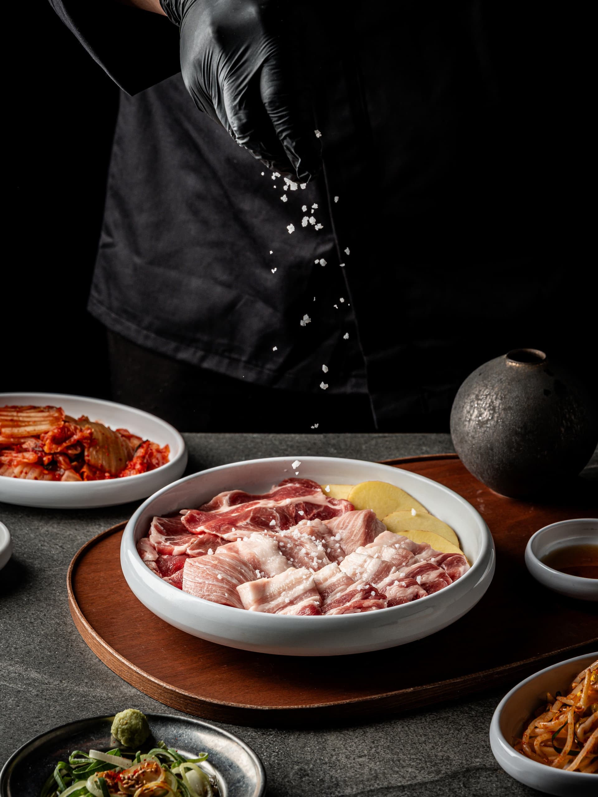 백채김치찌개 포스터촬영 - 소몽스튜디오