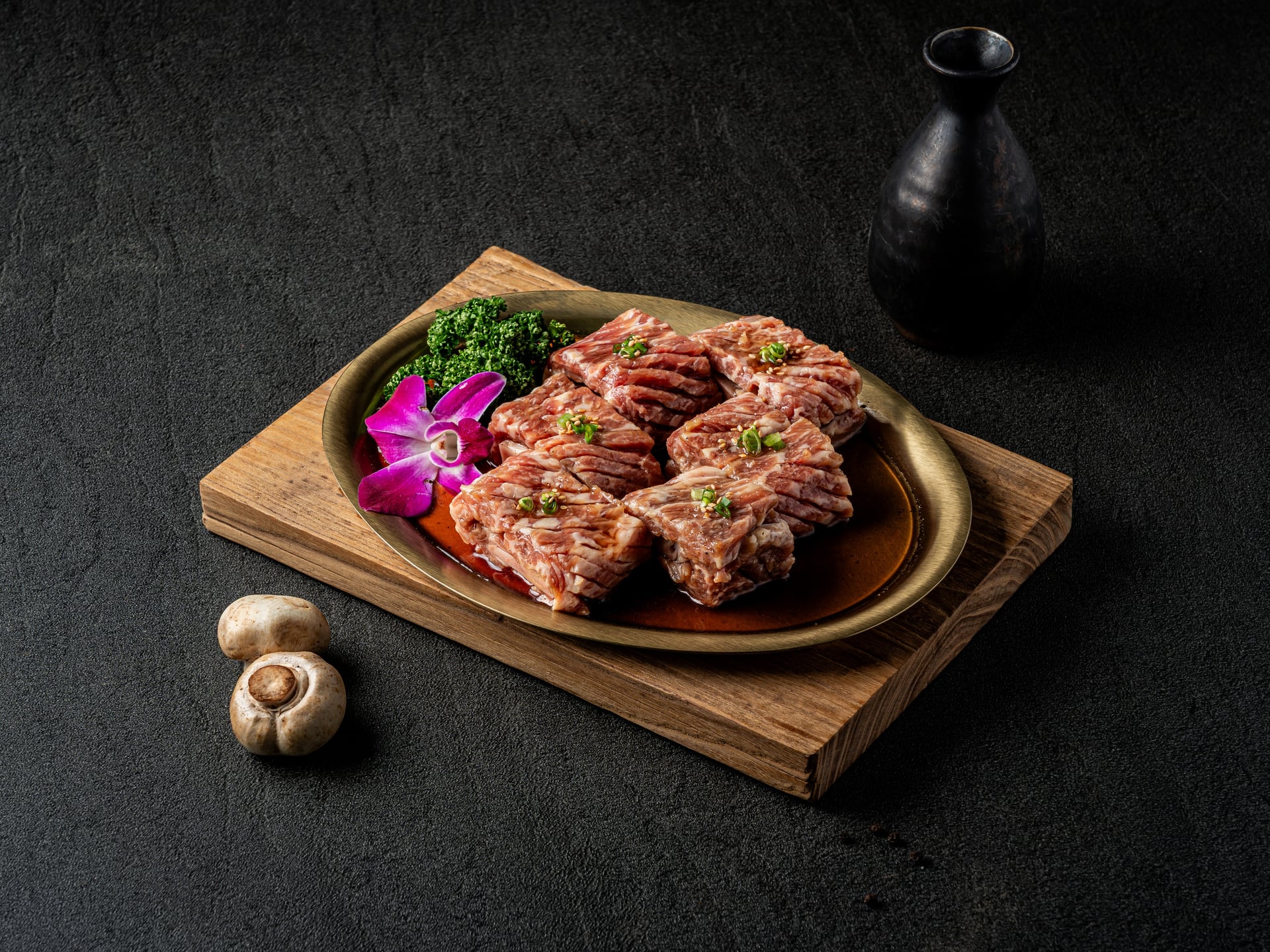 인천 미추홀구 도화갈비 음식사진촬영 사례 | 6시간 원데이로 갈비·냉면·반찬 전 메뉴 촬영 관련 촬영 사례 3
