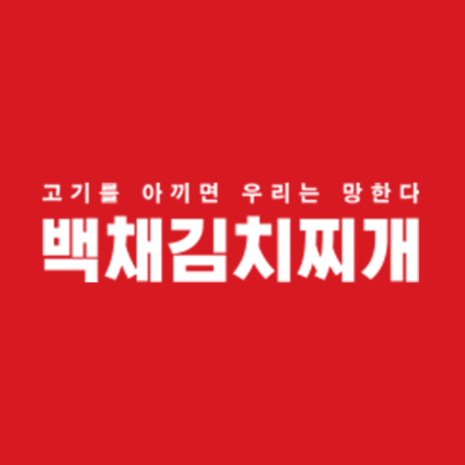 백채김치찌개